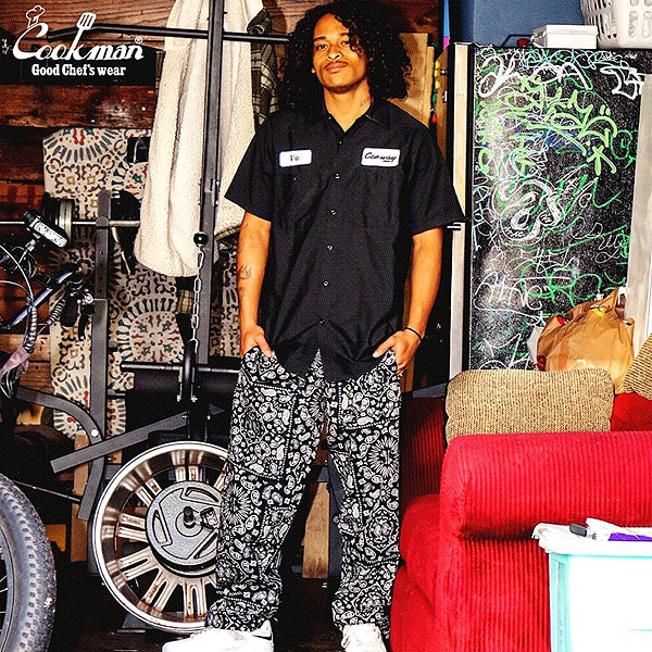 COOKMAN（クックマン） パンツ COOKMAN Chef Pants Semiwide Paisley