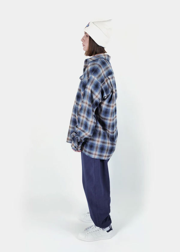 APPLEBUM（アップルバム） シャツ APPLEBUM Melange Check Nel Shirt