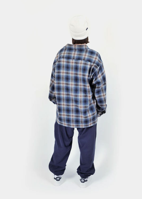 APPLEBUM（アップルバム） シャツ APPLEBUM Melange Check Nel Shirt