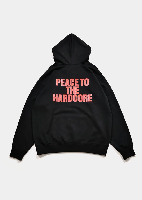 APPLEBUM アップルバム “PEACE TO THE HARDCORE” Sweat Parka パーカー プルオーバー スウェット ヘビーウェイト atftps APPLEBUM（アップルバム） パーカー “PEACE TO THE HARDCORE” Sweat
