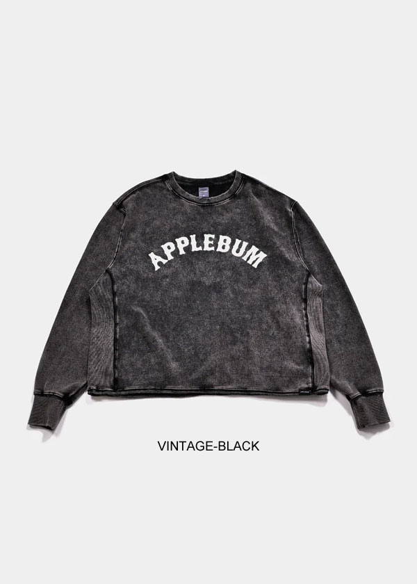 APPLEBUM（アップルバム） スウェット “Old Baseball” Crew Sweat