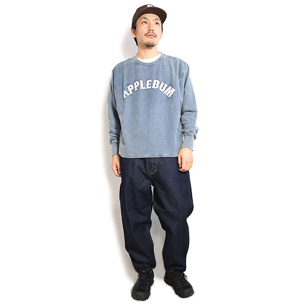 APPLEBUM（アップルバム） スウェット “Old Baseball” Crew Sweat