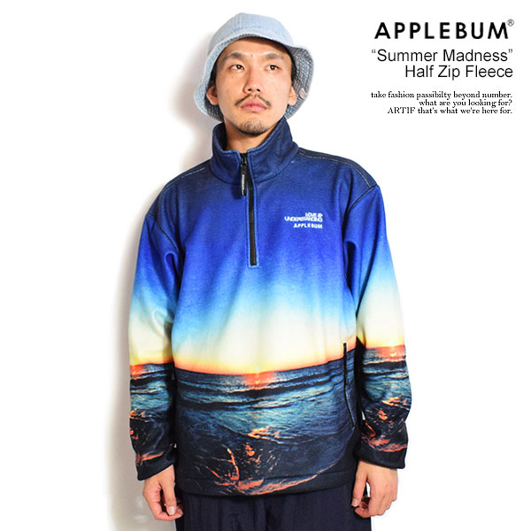 APPLEBUM（アップルバム） ジャケット “Summer Madness” Half Zip