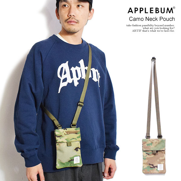 APPLEBUM（アップルバム） ネックポーチ APPLEBUM Camo Neck Pouch
