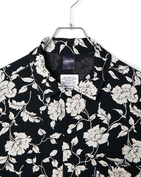 APPLEBUM（アップルバム） シャツ APPLEBUM Chirimen Knit Aloha Shirt