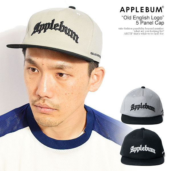 APPLEBUM（アップルバム） キャップ “Old English Logo” 5 Panel Cap