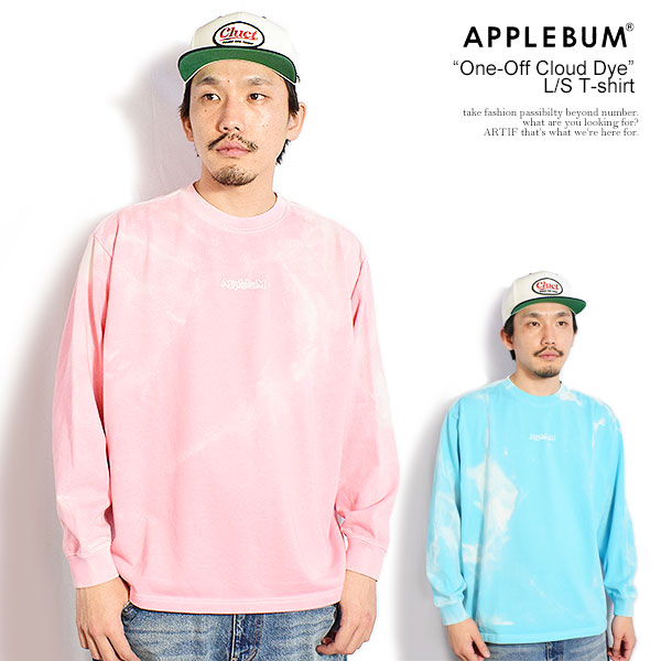 APPLEBUM（アップルバム） Tシャツ “One-Off Cloud Dye” L/S T-shirt