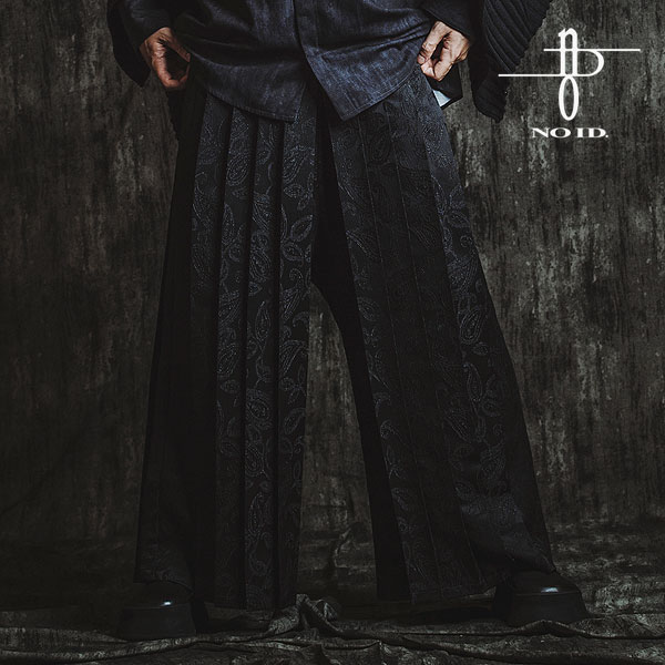 NO ID.（ノーアイディー） SALE セール パンツ NO ID. BLACK ハカマ