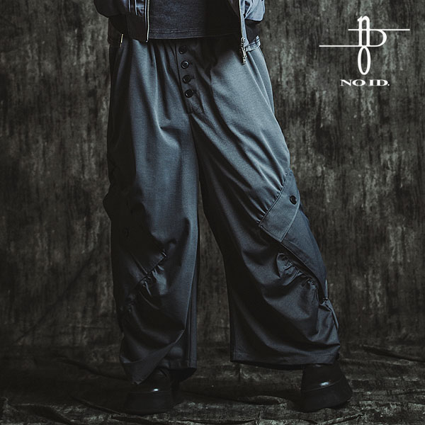 NO ID.（ノーアイディー） SALE セール パンツ NO ID. BLACK サイド