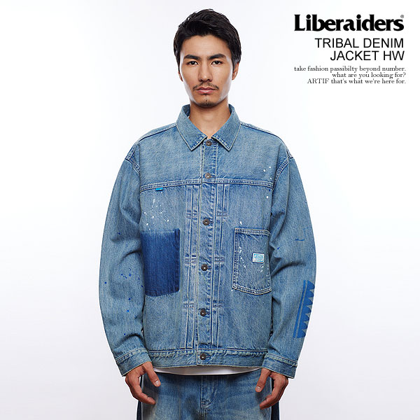 SALE セール リベレイダース ジャケット Liberaiders TRIBAL DENIM