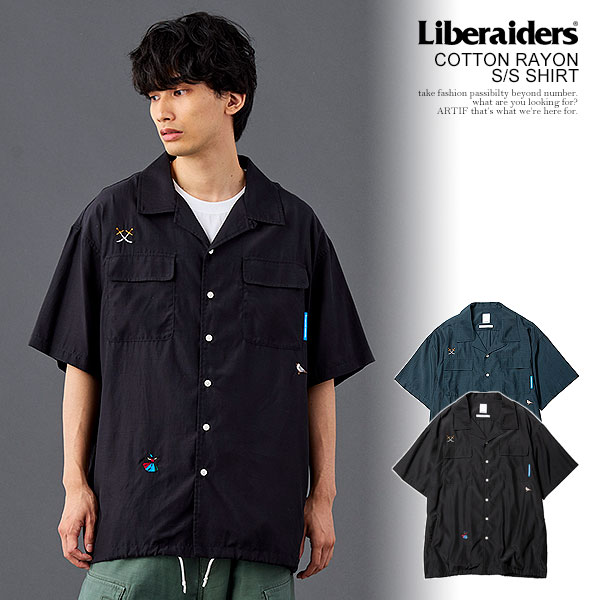 SALE セール リベレイダース シャツ Liberaiders COTTON RAYON S/S