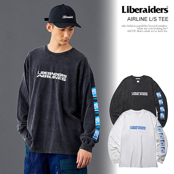 SALE セール リベレイダース Tシャツ Liberaiders AIRLINE L/S TEE