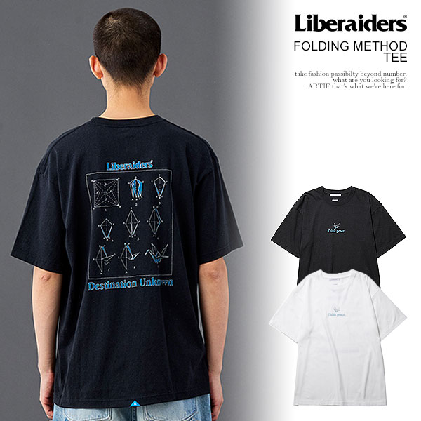 SALE セール リベレイダース Tシャツ Liberaiders FOLDING METHOD TEE