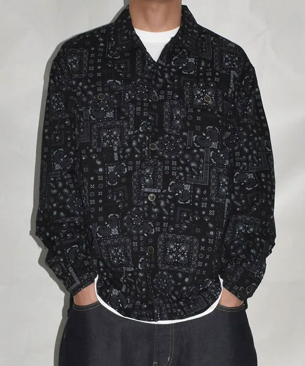 新品・未使用 FR2GOLF 半袖シャツ ペイズリー柄 黒 XL 楽天市場】VICTORIOUS ヴィクトリアス 【バンダナ ベースボールシャツ