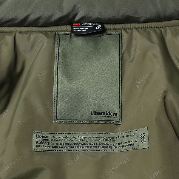 リベレイダース ベスト Liberaiders UTILITY VEST II メンズ 中綿