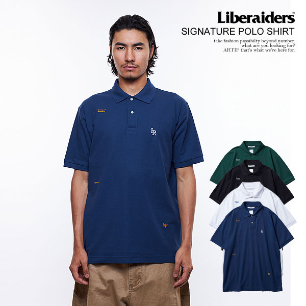 SALE セール リベレイダース ポロシャツ Liberaiders SIGNATURE POLO