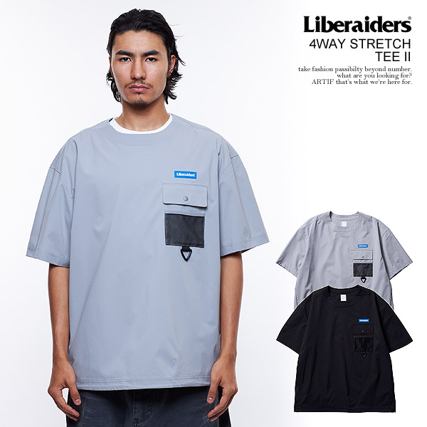 SALE セール リベレイダース Tシャツ Liberaiders 4WAY STRETCH TEE II