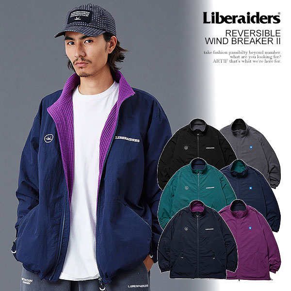 リベレイダース ジャケット Liberaiders REVERSIBLE WIND BREAKER II