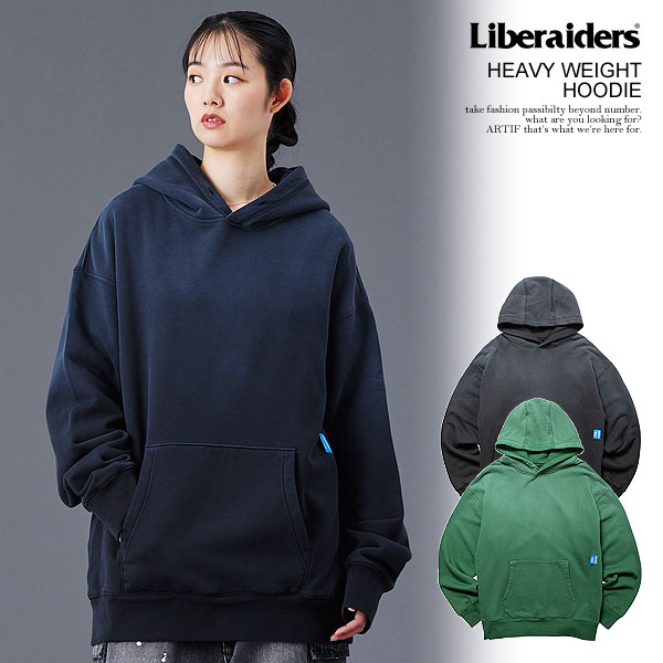 Liberaiders リベレイダース HEAVY WEIGHT HOODIE メンズ パーカー プルオーバー スウェット ヘビーウェイト 14オンス atftps リベレイダース パーカー Liberaiders HEAVY WEIGHT HOODIE メンズ