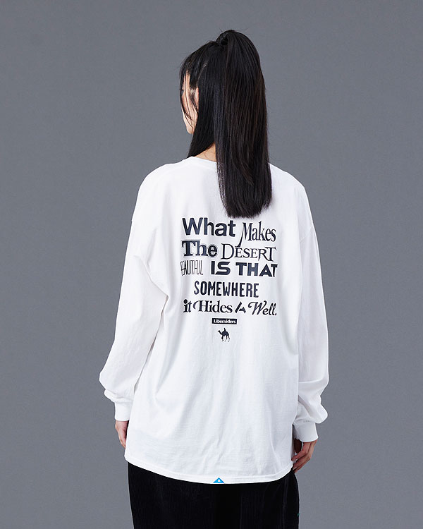 SALE セール リベレイダース Tシャツ Liberaiders MULTI FONT L/S TEE 