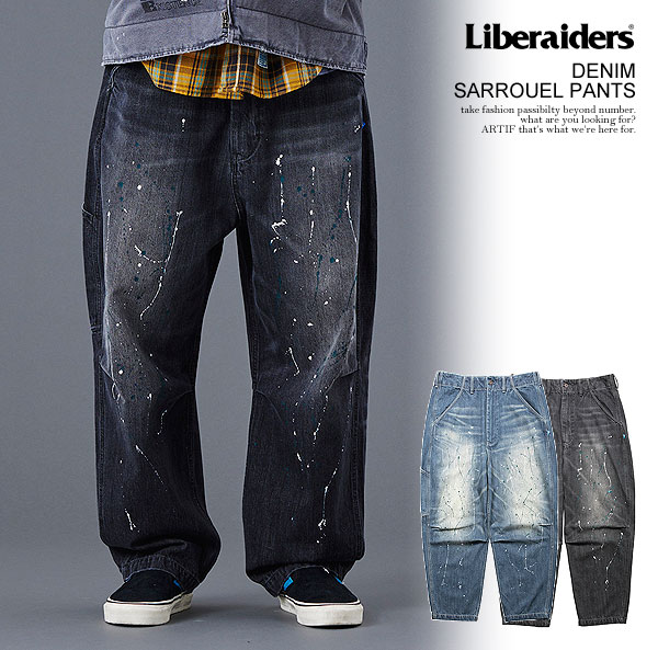 SALE セール リベレイダース パンツ Liberaiders DENIM SARROUEL PANTS