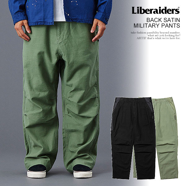 リベレイダース パンツ Liberaiders BACK SATIN MILITARY PANTS メンズ