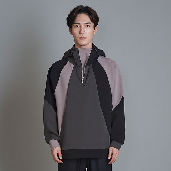 NO ID.（ノーアイディー） SALE セール パーカー ボリュームネック