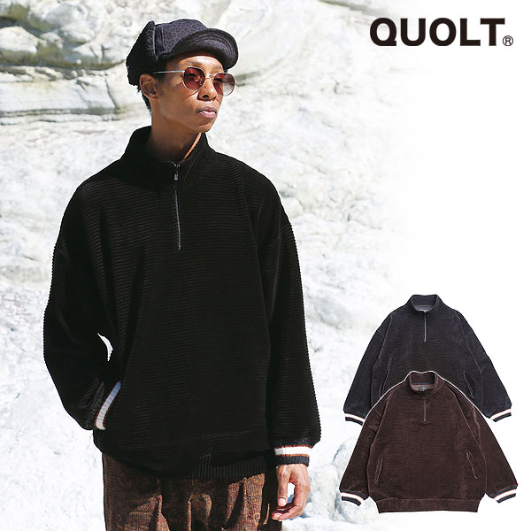 40％OFF SALE セール QUOLT クオルト SEWEE PULLOVER メンズ ニット 送料無料 atftps quolt（クオルト） SALE セール ニット QUOLT SEWEE PULLOVER メンズ