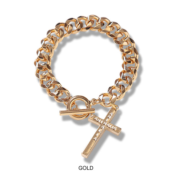 【限定販売】 ANIMALIA アニマリア ブレスレット 真鍮 CROSS KIHEI Bracelet その他