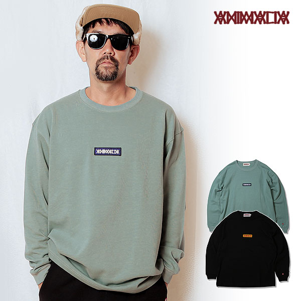 2023 秋冬 先行予約 9月〜10月入荷予定 アニマリア Tシャツ ANIMALIA L/S CUT SEW - Bar Logo Patch  メンズ 長袖 ロンT