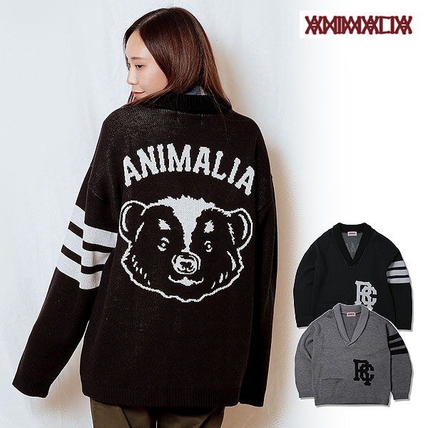 ANIMALIA（アニマリア） SALE セール ニット ANIMALIA SHAWL COLLAR