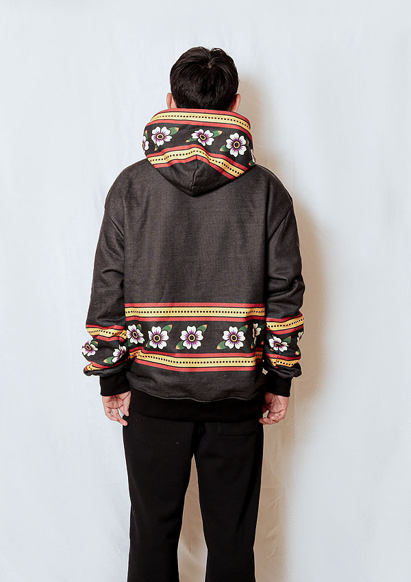 50％OFF SALE セール ANIMALIA アニマリア CUT-OFF HOODIE- プルオーバーパーカー atftps ANIMALIA（アニマリア） SALE セール パーカー ANIMALIA PATTERNED ALL