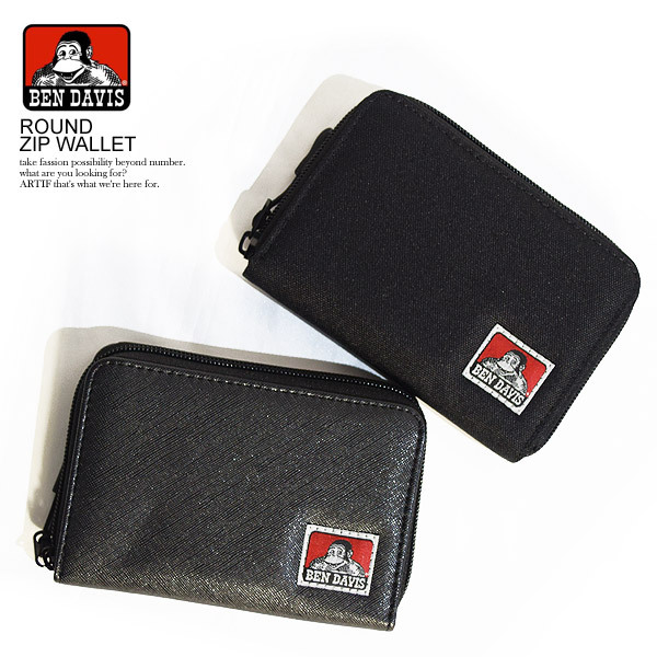 BEN DAVIS ベンデイビス 財布 ラウンドファスナー ROUND ZIP WALLET メンズ レディース 男女兼用 おしゃれ :bdw-9313:ARTIF  - 通販 - Yahoo!ショッピング