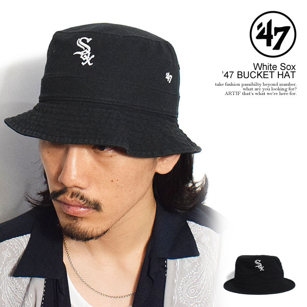 フォーティーセブン ハット '47 White Sox '47 BUCKET HAT メンズ