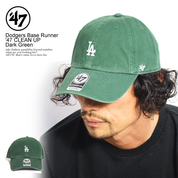 47 フォーティーセブン キャップ Dodgers Base Runner '47 CLEAN UP