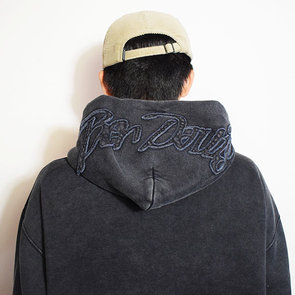 BEN DAVIS/WHITE LABEL ベンデイビス パーカー DAVIS HEAD LETTERED