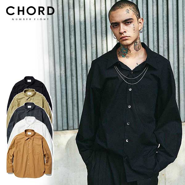 SALE セール コードナンバーエイト シャツ CHORD NUMBER EIGHT TYPEWRITER BALLOON SHIRT