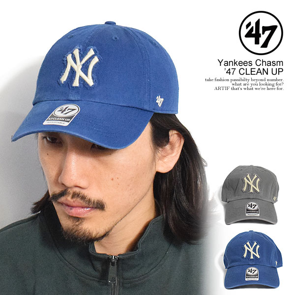 フォーティーセブン キャップ '47 Yankees Chasm '47 CLEAN UP メンズ