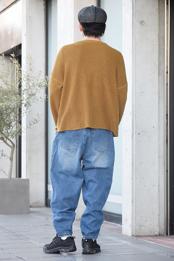 コアセルベート パンツ COACERVATE BALLOON SILHOUETTE TUCK DENIM