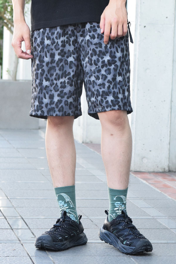 コアセルベート ショートパンツ COACERVATE LEOPARD PATTERN SHORT