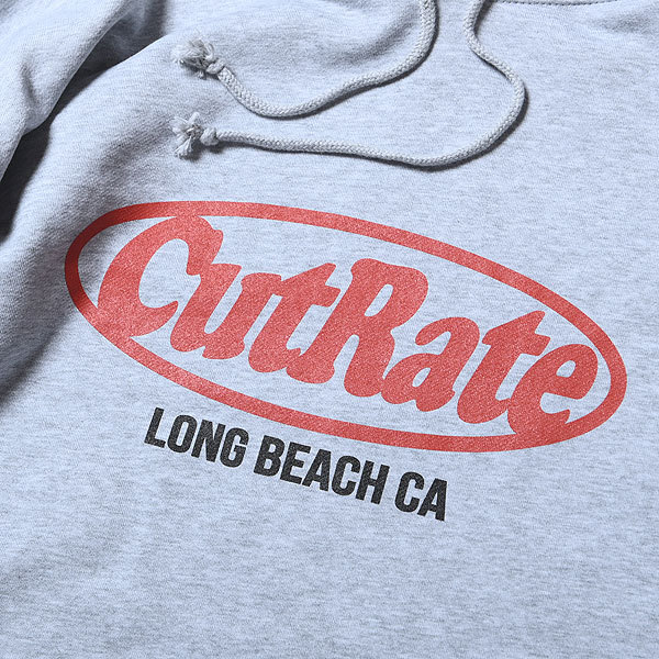 CUTRATE カットレイト パーカー CUTRATE LOGO L/S PULLOVER PARKA 