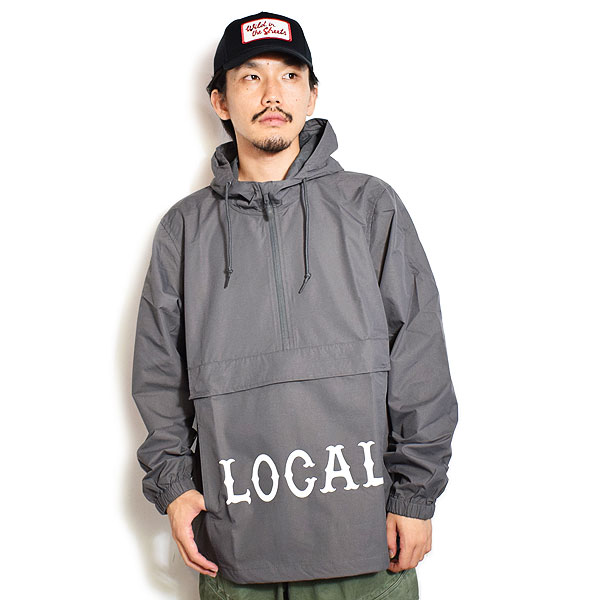 CUTRATE カットレイト CLASSIC LOCAL LOGO NYLON ANORAK HOODIE メンズ ジャケット アノラック atfjkt cr-24aw008_4.jpg