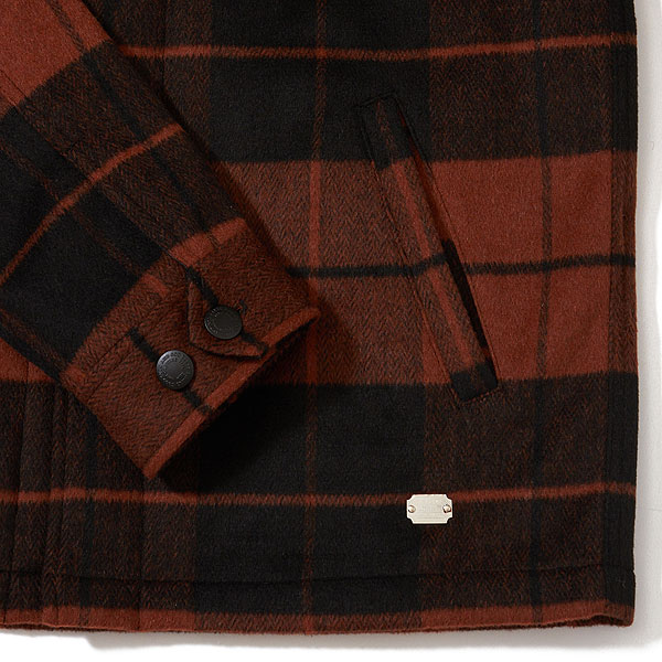SALE セール CRIMIE クライミー ジャケット WOOL CHECK SHIRT JACKET 人気の売れ筋 CRIMIE WOOL BOA CHECK JACKET その他