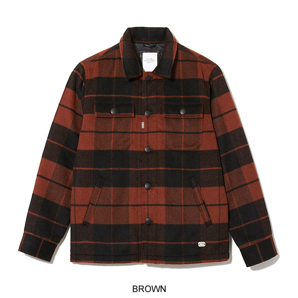 SALE セール CRIMIE クライミー ジャケット WOOL CHECK SHIRT JACKET 人気の売れ筋 CRIMIE WOOL BOA CHECK JACKET その他