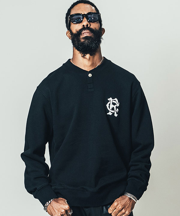 【在庫あり/即出荷可】 セール SALE CRIMIE クライミー SNAP LOGO CIRCLE スウェット ジャケット・アウター