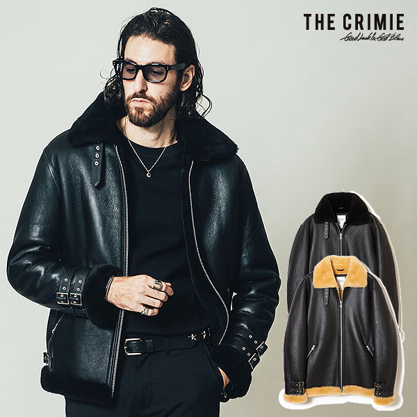 クライミー レザー ジャケット CRIMIE MOUTON B-3 JACKET メンズ