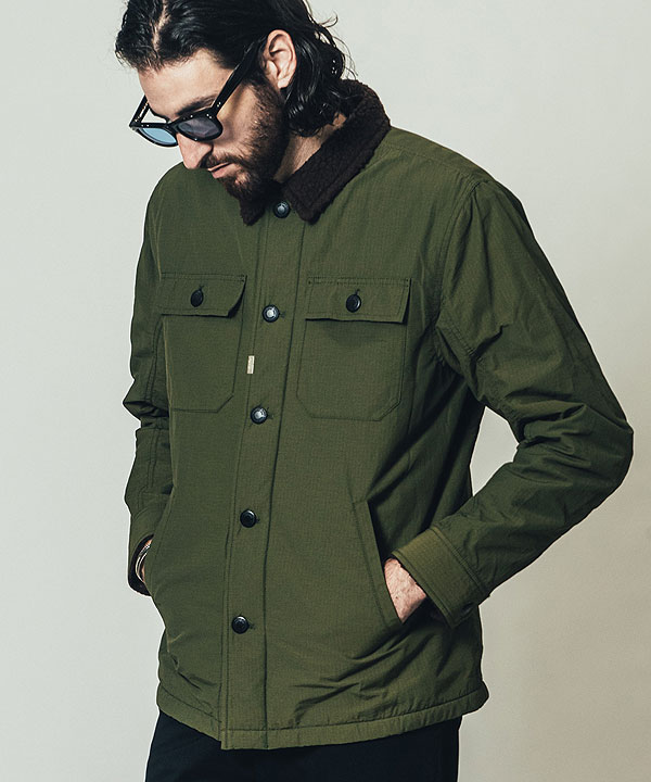 クライミー ジャケット CRIMIE RIP STOP BOA MILITARY JACKET メンズ