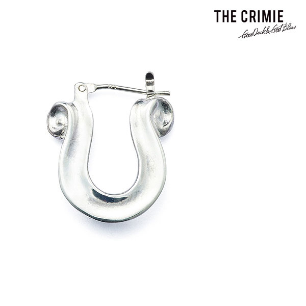 クライミー the crimie ピアス　ホースシュー CRIMIE（クライミー） ピアス CRIMIE LETTER RIBBON HORSE SHOE SILVER