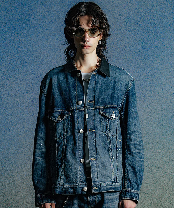 クライミーBORNFREE2 SELVEDGE GARAGEUSED ジャケット CRIMIE（クライミー） デニムジャケット gジャン BORN FREE GARAGE