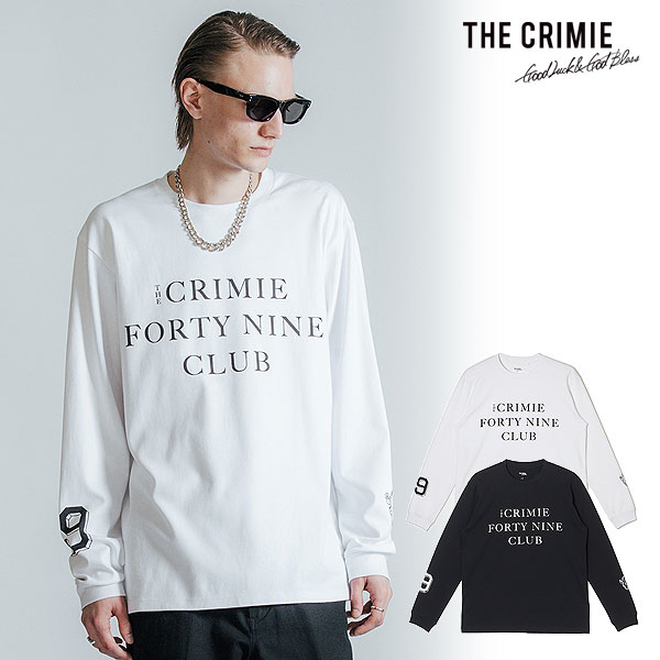 CRIMIE クライミー THE CRIMIE 49 CLUB LONG T SHIRTS メンズ Tシャツ 長袖 ロンT オリジナルボディー 送料無料 atftps CRIMIE（クライミー） Tシャツ CRIMIE THE CRIMIE 49 CLUB LONG T